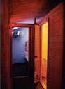 Eingang zur Sauna und zum Zimmer.